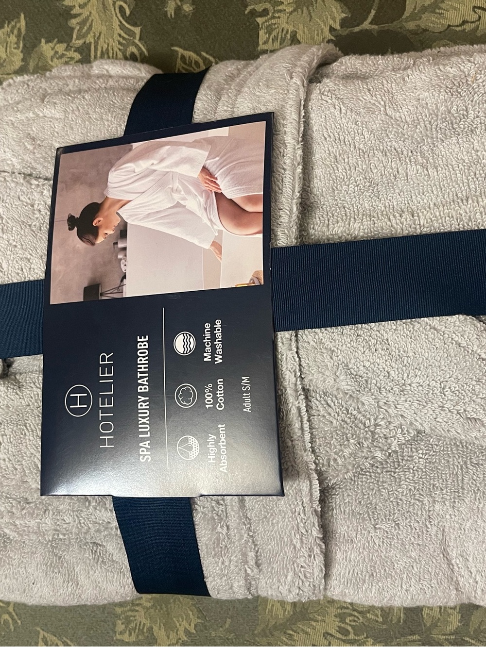 NWT Spa Luxury Bathrobe - Cream